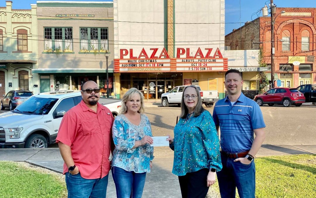 Colorado Bend I Power Funds State-of-the-Art Ticket Scanners for Wharton Plaza Theatre